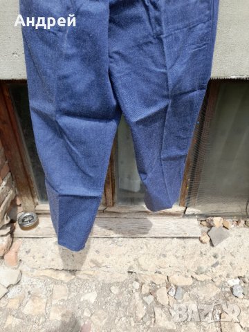 Стар работен панталон #3, снимка 3 - Антикварни и старинни предмети - 36760384