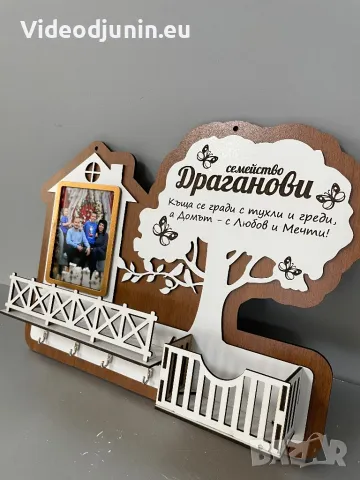 Поставка за ключове, снимка 6 - Сувенири от дърво - 47816451