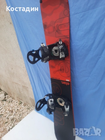 Сноуборд  Elan Explore Plus R 160см.  с автомати, снимка 6 - Зимни спортове - 53171023