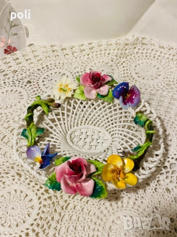 порцеланова кошничка 