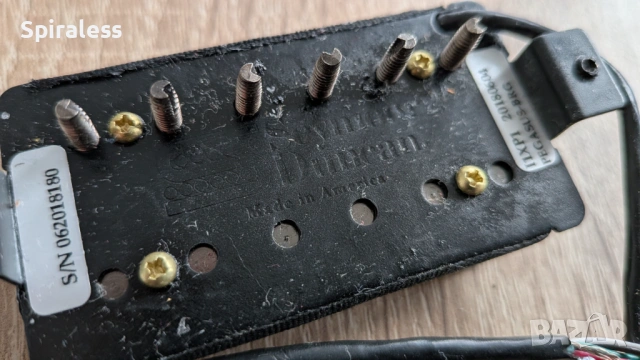 Seymour Duncan Pegasus/Sentient Set (Neck+Bridge) адаптери за китара, снимка 10 - Китари - 53316309