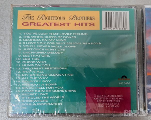 НОВ! ЗАПЕЧАТАН! CD Диск The Righteous Brothers (CD), снимка 2 - CD дискове - 43713669