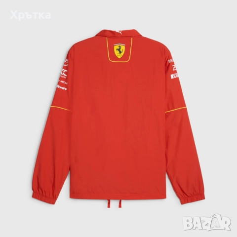 Puma Scuderia Ferrari F1 Team Coach - Оригинално мъжко яке р-р XL, снимка 2 - Якета - 52666741
