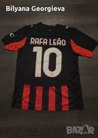 Puma AC Milan 2025/26 home jersey in red and black colors. , снимка 2 - Спортни дрехи, екипи - 53056343