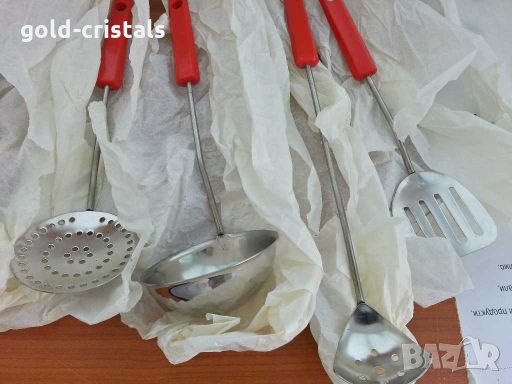 Руски комплект прибори за готвене сервиране, снимка 2 - Антикварни и старинни предмети - 28756831