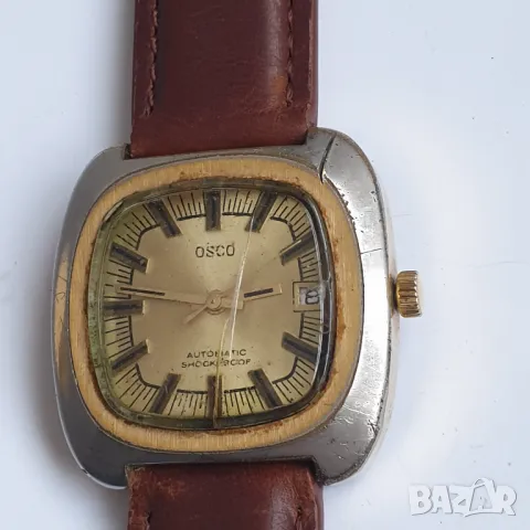 Мъжки часовник OSCO automatic 21 jewels, снимка 3 - Антикварни и старинни предмети - 48878547