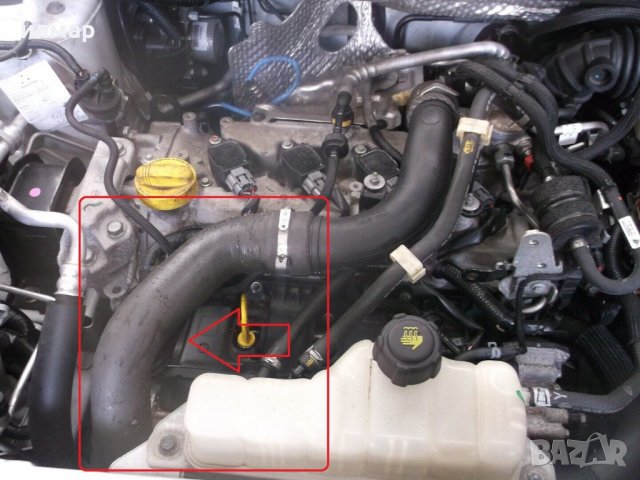 144607476R  Маркуч за турбо за Рено Меган 4 -  1,2бензин, снимка 3 - Части - 37685304