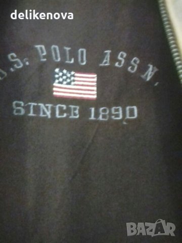 U.S.Polo Assn. Leather. Original. Size L/XL Страхотно кожено яке., снимка 9 - Якета - 26359805