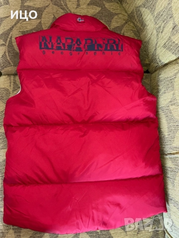 Двулицев младежки елек Napapijri, снимка 5 - Детски якета и елеци - 52152328