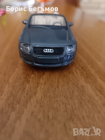 Метална количка АУДИ/Audi TT Roadster 1:43, снимка 2 - Колекции - 52909376