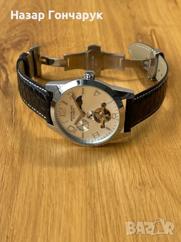 Механичен часовник montblanc мъжки , снимка 7 - Мъжки - 52637853