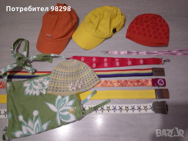 Колани, шапки, чанта, тениска и др. adidas, roxy, kenvelo, coalition, снимка 1 - Други - 35373882