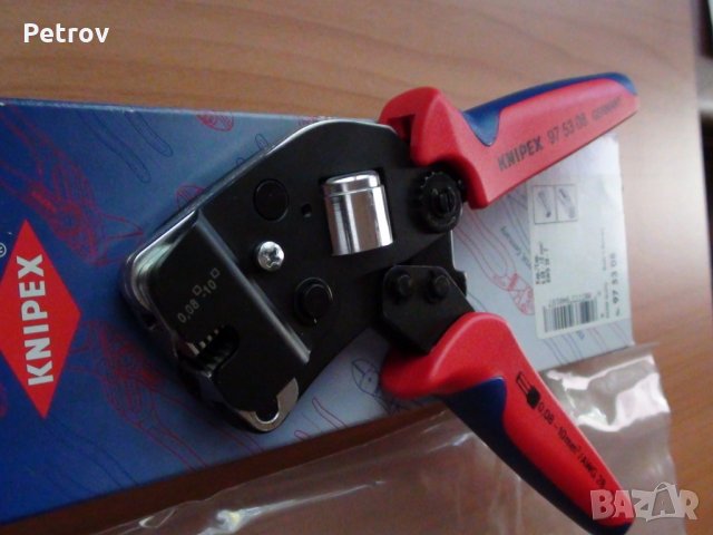 KNIPEX 97 53 08 - ТОП Profi Кримпклещи 0,08-10mm² !!!ORIGINAL KNIPEX - MADE IN GERMANY!!!