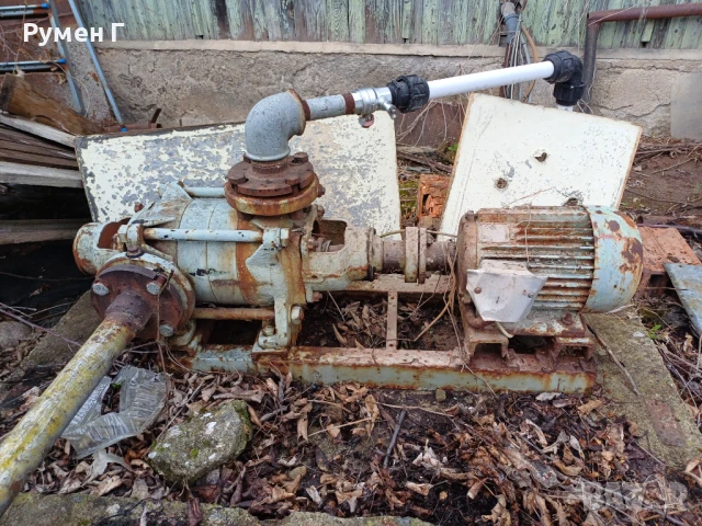 Трифазна промишлена помпа за вода - водна помпа, снимка 3 - Водни помпи - 50487889