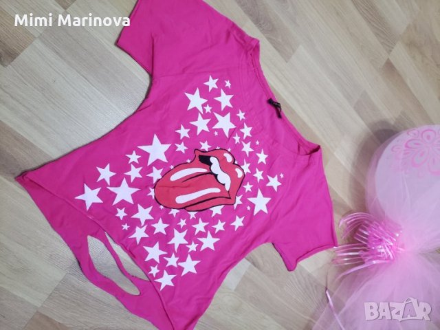  Цикламена блузка , снимка 1