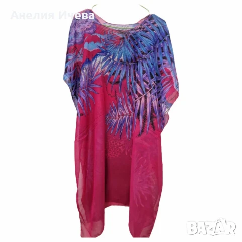 Плажна туника 90x90 – Перфектният избор за стил и комфорт през лятото, снимка 5 - Туники - 50537258