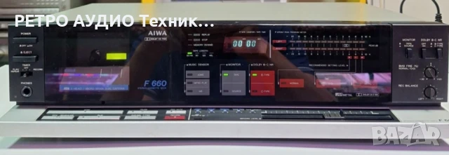3 head касетен дек -  легендарното "пиано" на Aiwa, mod. F660

, снимка 6 - Декове - 50469021