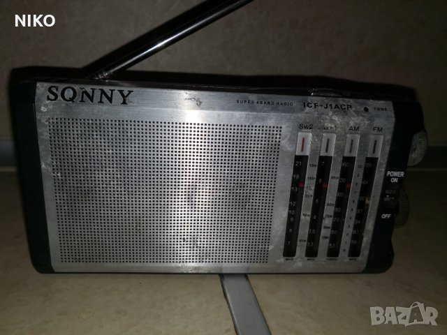 Продавам,,SONNY ICF-J1 3-БАНТОВО FM/AM/SW РАДИО ,,, снимка 10 - Радиокасетофони, транзистори - 34665615