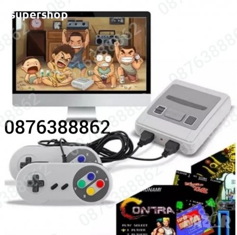 ПРОМО! Ретро Гейминг TV Конзола Телевизионна видео игра Nintendo 620 игри, снимка 5 - Други игри и конзоли - 38458696
