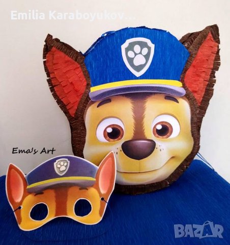 Картонена / хартиена торта пес патрул, снимка 10 - Други - 17716034