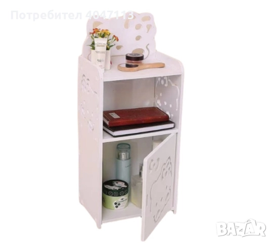 Нощно шкафче и етажерка за баня 2 в 1, снимка 2 - Други - 51639119