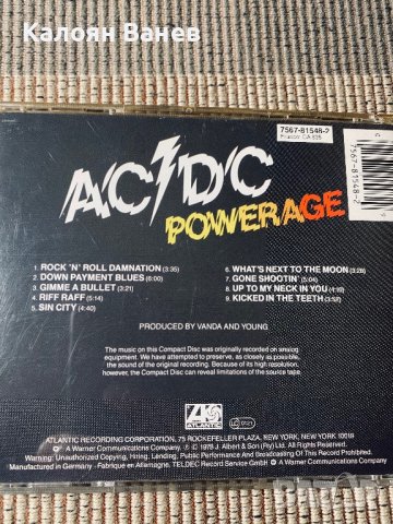 AC/DC дискове, снимка 13 - CD дискове - 38410487