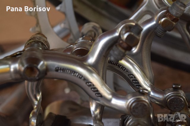 Ретро Шосеен Монтаж Shimano 600 Arabesque - БЕЗ КАПЛИ, снимка 6 - Велосипеди - 33455018