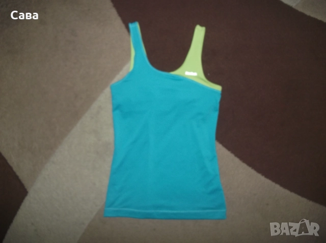 Тениска и потници REEBOK  дамски,ХС-С и Л  /черен,зелен,лила/, снимка 16 - Тениски - 51634927