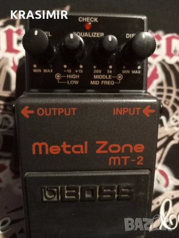 Чисто Нов ефект Metal Zone-MT-2 Waza-Japon