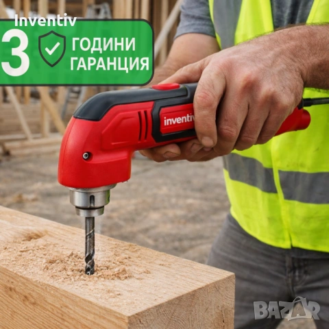 5 в 1 Inventiv Delta делта шлайф , винтоверт , ъглошлайф , бормашина, снимка 4 - Други инструменти - 53444292