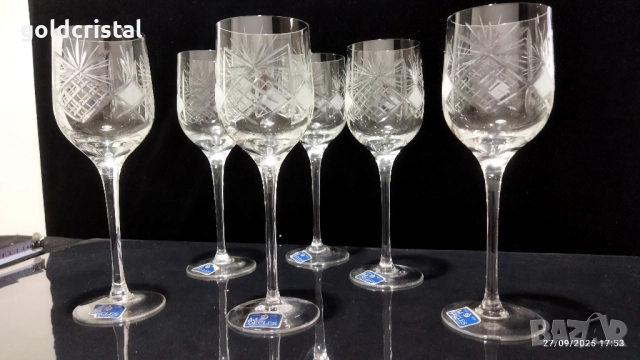 Кристални чаши 