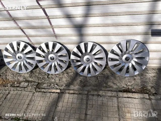 Оригинални тасове за Шкода Октавия 16 цола, снимка 2 - Аксесоари и консумативи - 49714784