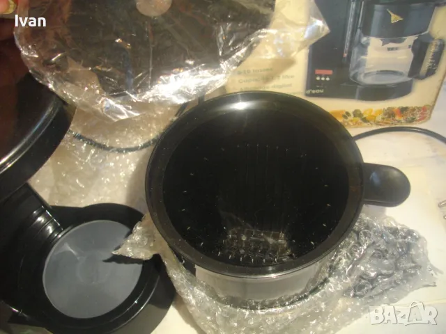 НОВА 800 ВАТА ЕЛЕКТРИЧЕСКА КАФЕМАШИНА ЗА ШВАРЦ КАФЕ С ЕЛЕКТРОНЕН ДИГИТАЛЕН ДИСПЛЕЙ, снимка 15 - Кафемашини - 48923064