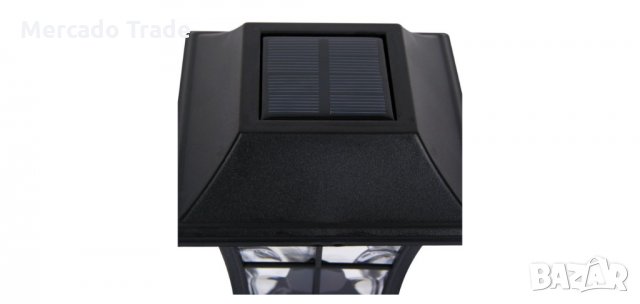  Соларна градинска лампа, 32 cm , снимка 3 - Външни лампи - 29149723