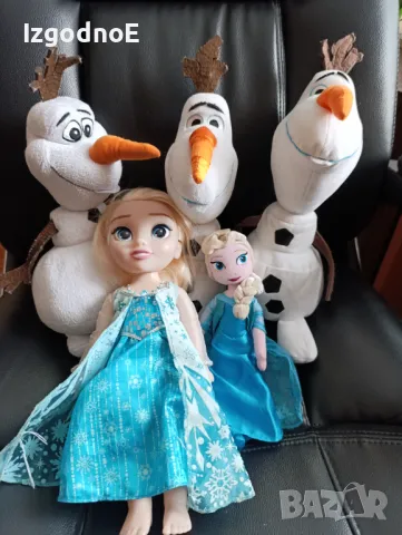 Играчки Елза и Анна замръзналото кралство Frozen , снимка 12 - Плюшени играчки - 49322366
