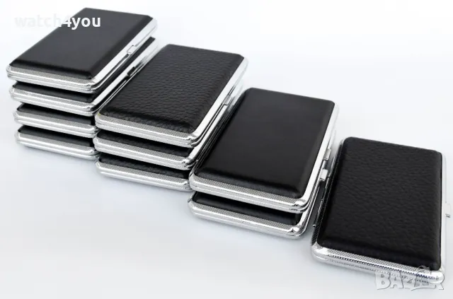 НОВА ЛУКСОЗНА КОЖЕНА ТАБАКЕРА ЗА 100ММ,100ММ SLIM И 80ММ. ТАБАКЕРИ ЗА ЦИГАРИ TABAKERA, снимка 5 - Табакери - 20859376