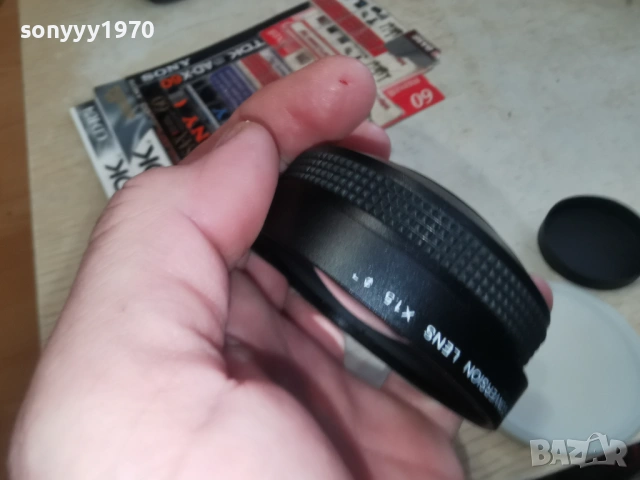 sony vcl-1546 made in japan внос swiss 2301260808, снимка 2 - Обективи и филтри - 53196131