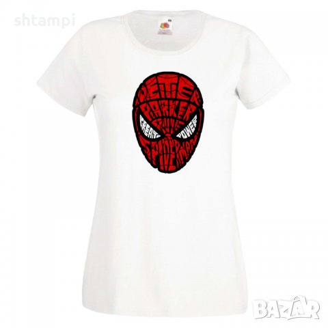 Дамска тениска Spiderman 012 Игра,Изненада,Подарък,Празник,Повод, снимка 5 - Тениски - 37282378