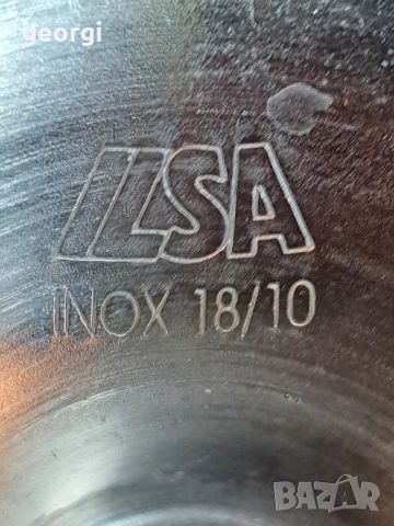 луксозни италиански чаши за десерт / сладолед от неръждаема стомана ILSA INOX 18/10 29/4, снимка 7 - Чаши - 52443833