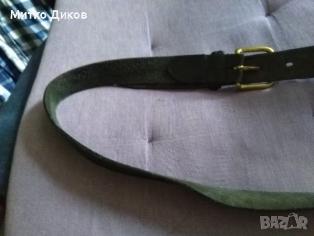 Колан естествена кожа  99см широк 28мм, снимка 8 - Колани - 43050023