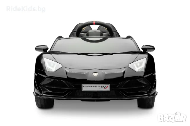 Детска акумулаторна кола Lamborghini SVJ - черна, с дистанционно, снимка 8 - Детски велосипеди, триколки и коли - 49963804