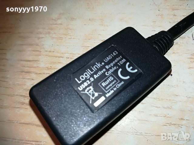 logilink-usb cable usb 10m germany 0504211654, снимка 9 - Кабели и адаптери - 32434707