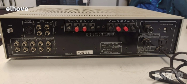 Стерео усилвател Hitachi HA-5700, снимка 7 - Ресийвъри, усилватели, смесителни пултове - 53507633