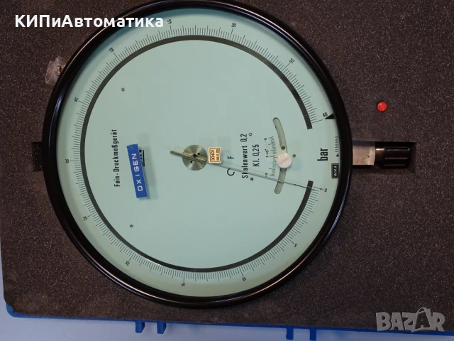 образцов манометър WIKA 341.11.250 (0-60)Bar precision test pressure gauge, снимка 6 - Резервни части за машини - 50505256