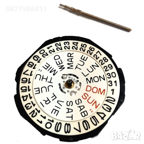 ЧАСОВНИКОВ МЕХАНИЗЪМ MIYOTA GM00 С ДЕН ДАТА ЯПОНСКО ПРОИЗВОДСТВО. РЕЗЕРВЕН МЕХАНИЗЪМ МИЙОТА МИОТА , снимка 6 - Други - 51605602