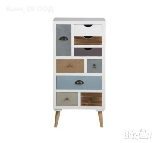 Дизайнерски шарен комод , снимка 1