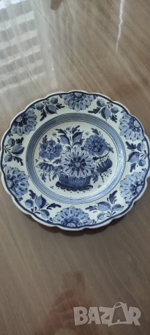 Порцеланова чиния* Оригинал Делфт