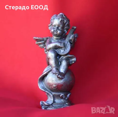 АНГЕЛЧЕ С МАНДОЛИНА, снимка 2 - Декорация за дома - 50377853