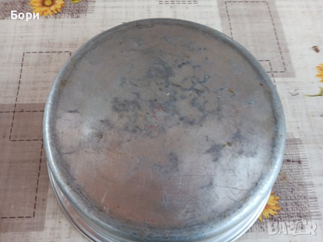 Стара дълбока алуминиева тава, снимка 6 - Съдове за готвене - 43341918
