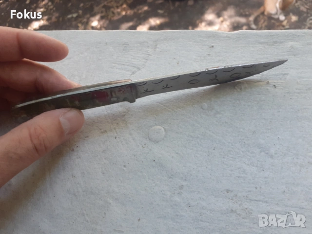 Стар малък български нож, снимка 6 - Антикварни и старинни предмети - 53274329